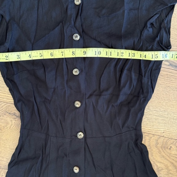 Women’s Reformation Black Maxi Button Up Dress - Picture 10 of 12